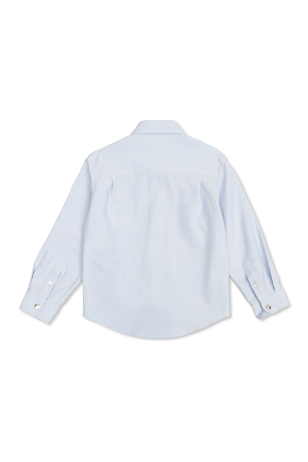 Moncler Enfant Cotton shirt with pocket