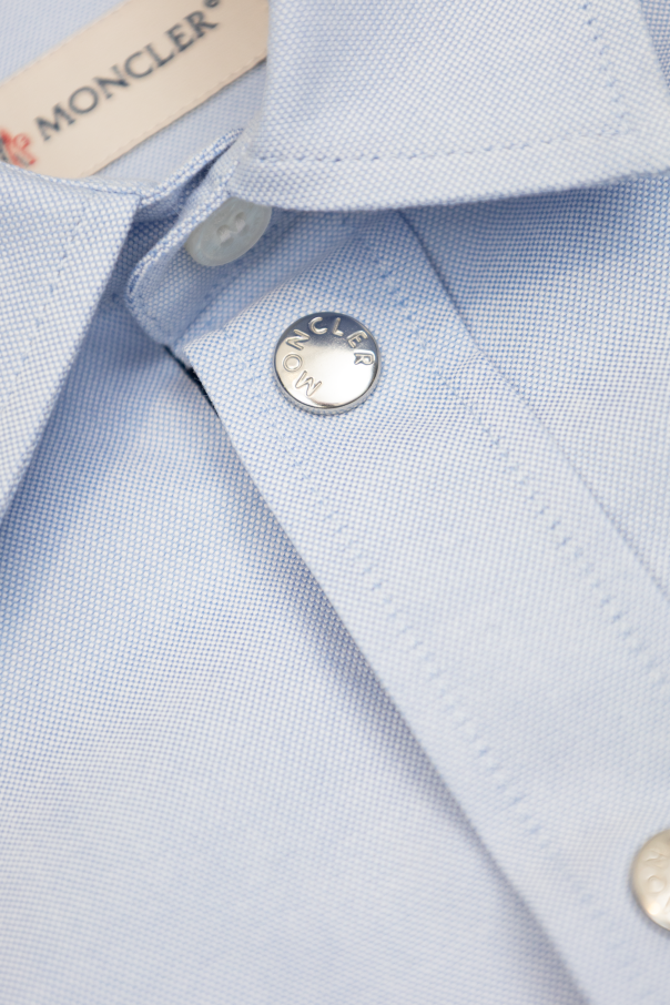 Moncler Enfant Cotton shirt with pocket