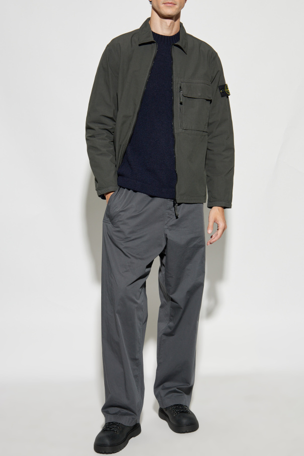 Stone Island Chaqueta de algodón