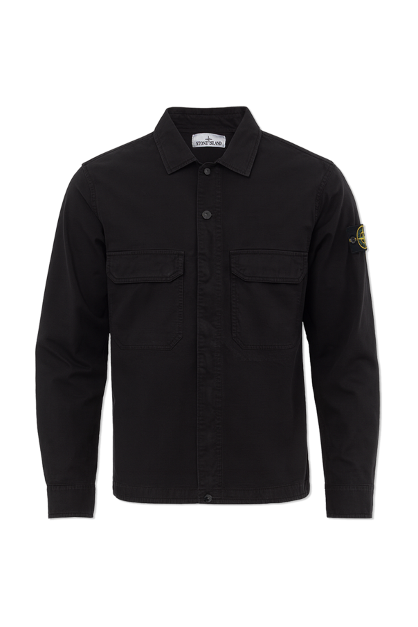 Shirt with logo od Stone Island