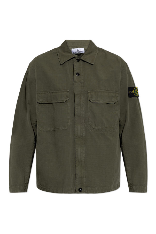 Jacket with logo od Stone Island
