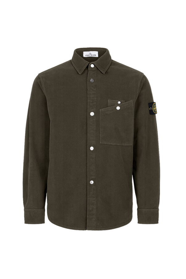 Shirt with logo od Stone Island