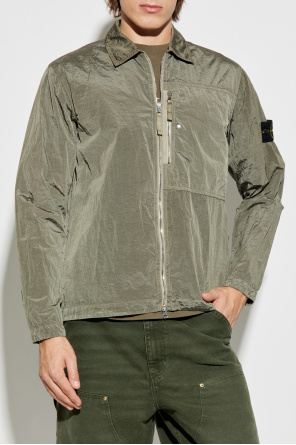 Stone Island Jacket with logo patch