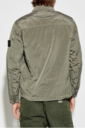 Stone Island Jacket with logo patch