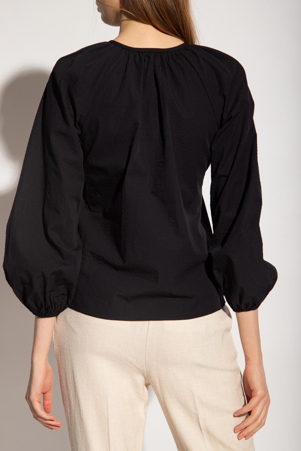 Kate Spade Top with puff sleeves