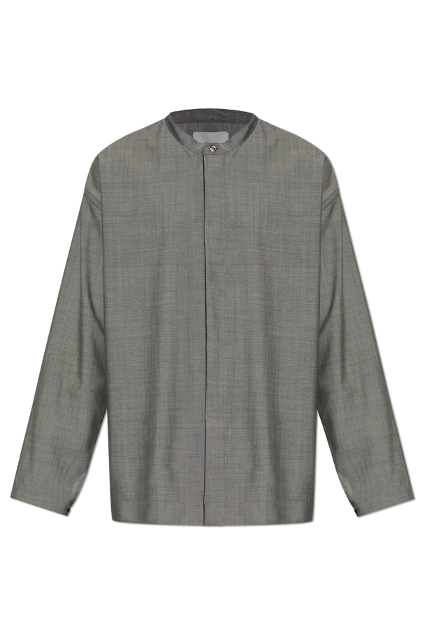 Studio Nicholson Camisa de lã ‘Karst’