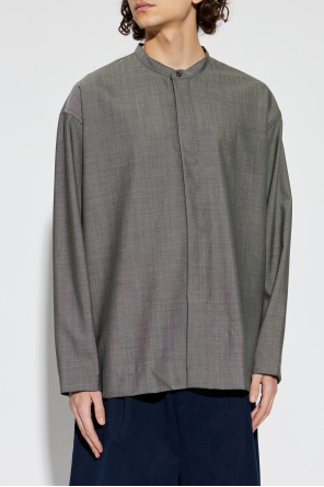 Studio Nicholson Camisa de lã ‘Karst’