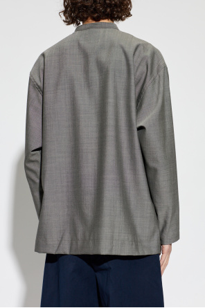 Studio Nicholson Camisa de lã ‘Karst’