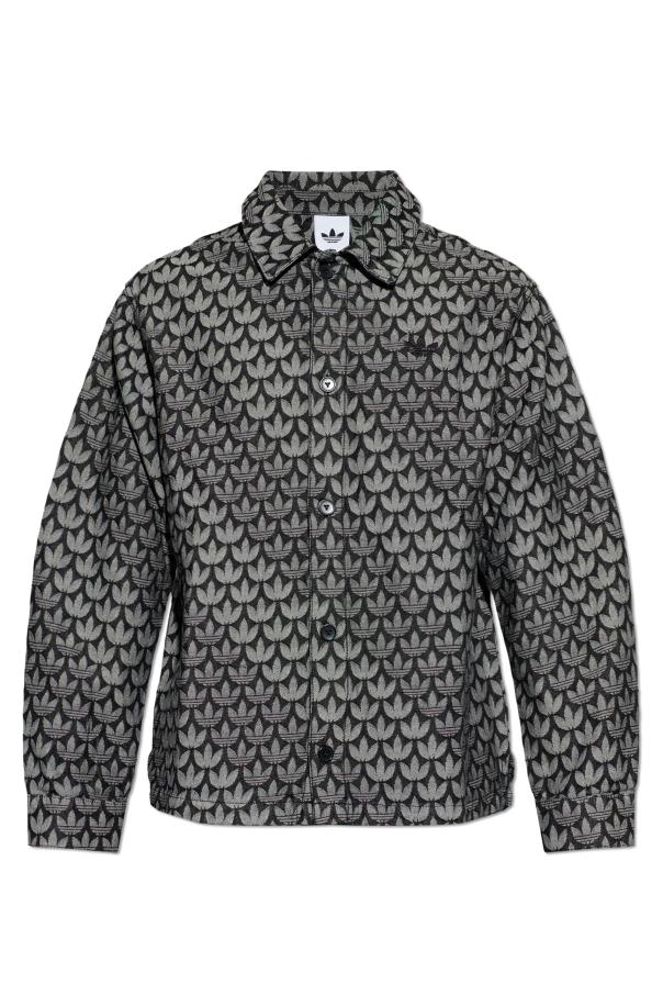Denim shirt with monogram od ADIDAS Originals