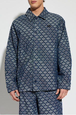 ADIDAS Originals Denim shirt with monogram