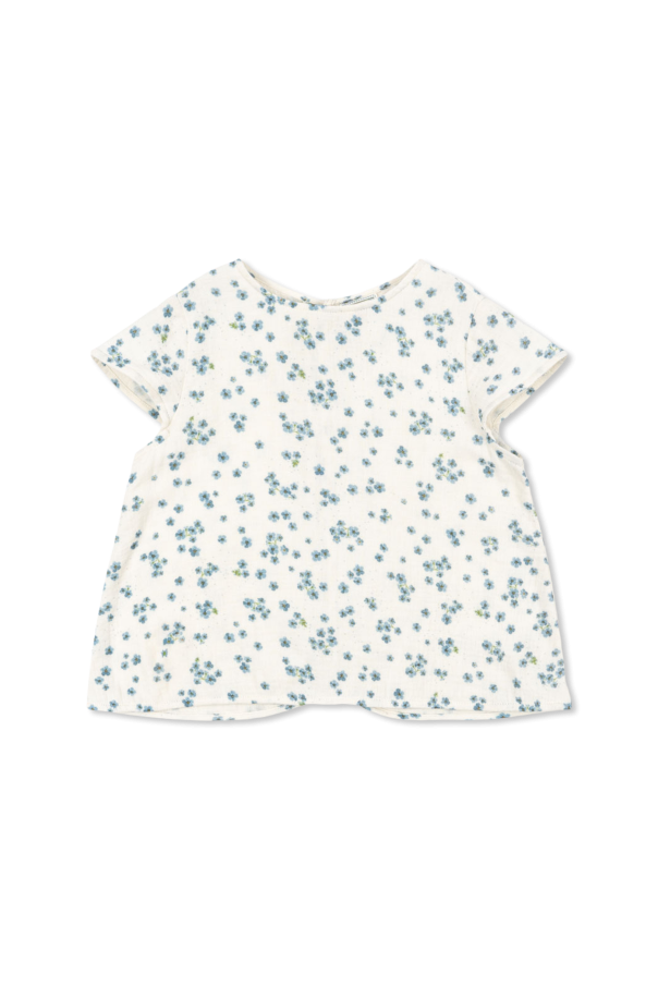 Konges Sløjd Top with floral motif