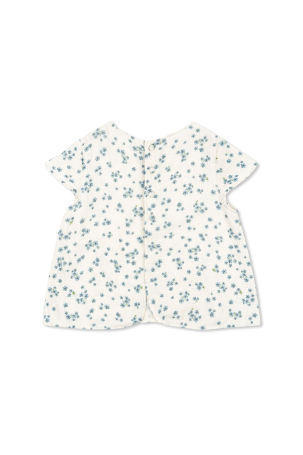 Konges Sløjd Top with floral motif