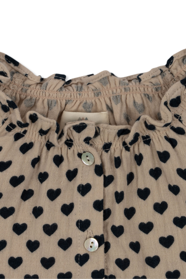 Konges Sløjd ‘Coco’ shirt with heart motif