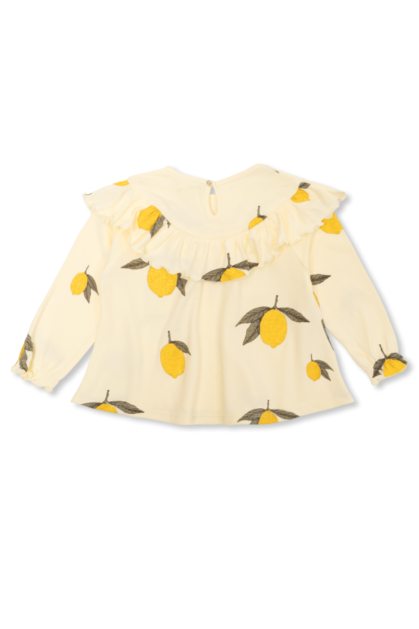 Konges Sløjd ‘Malli’ top with lemon motif