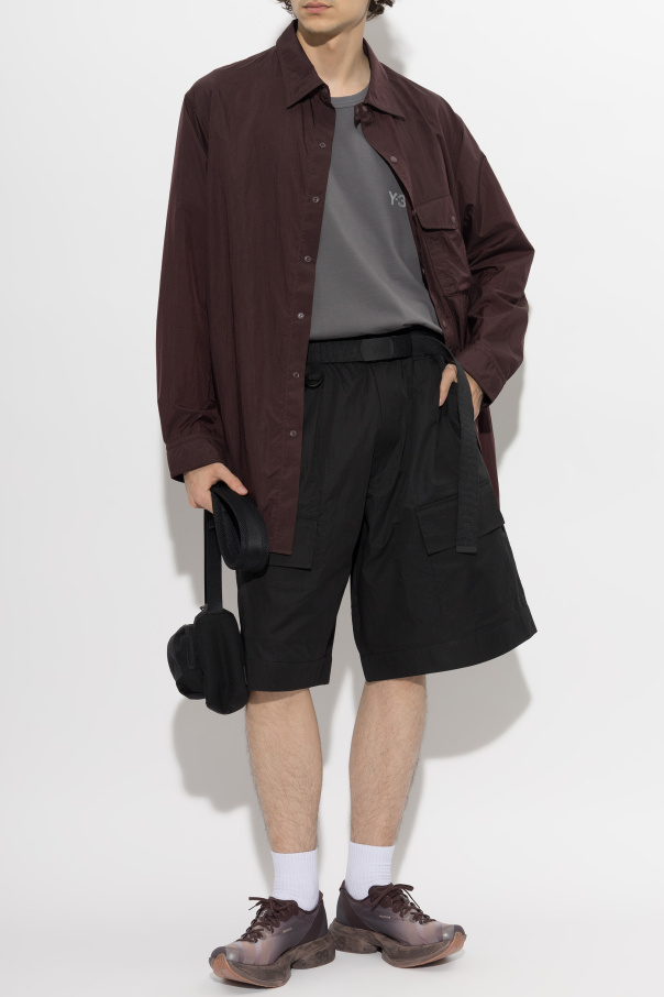 Y-3 Camisa de nylon