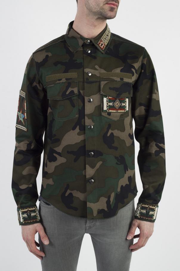 Valentino Camo Shirt | Men's Clothing 