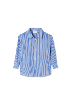 Shirt with stripe pattern