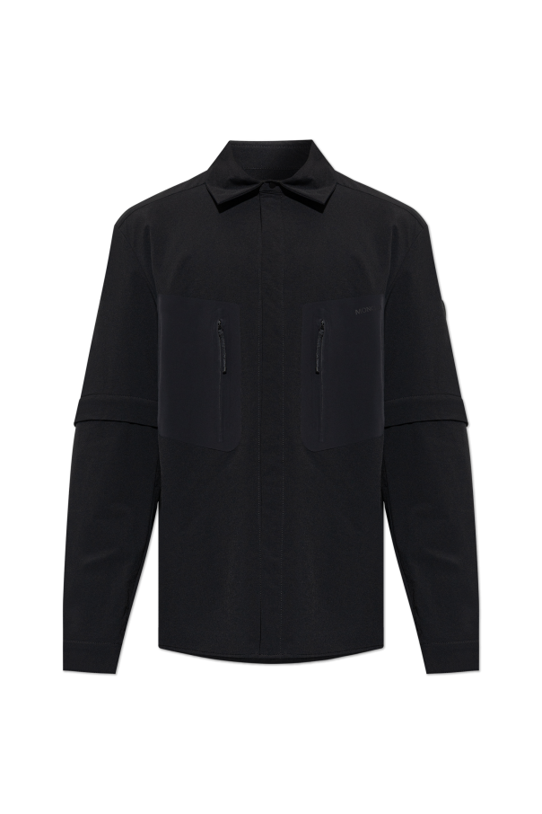 Shirt with detachable sleeves od Moncler