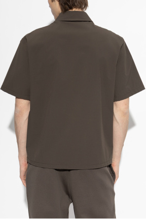 Moncler Polo with logo patch