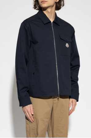 Moncler Casaco com remendo com logótipo