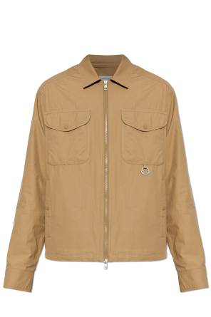 Jacket with logo patch