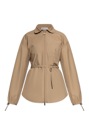 Shirt with logo patch