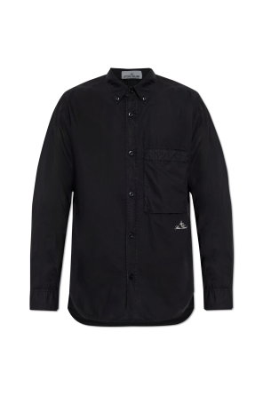 Camisa con logo bordado
