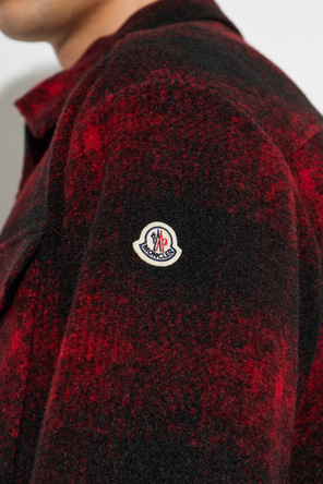 Moncler Cardigan mit Logo-Patch