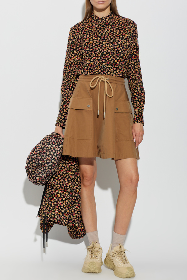 Moncler Shirt with floral motif