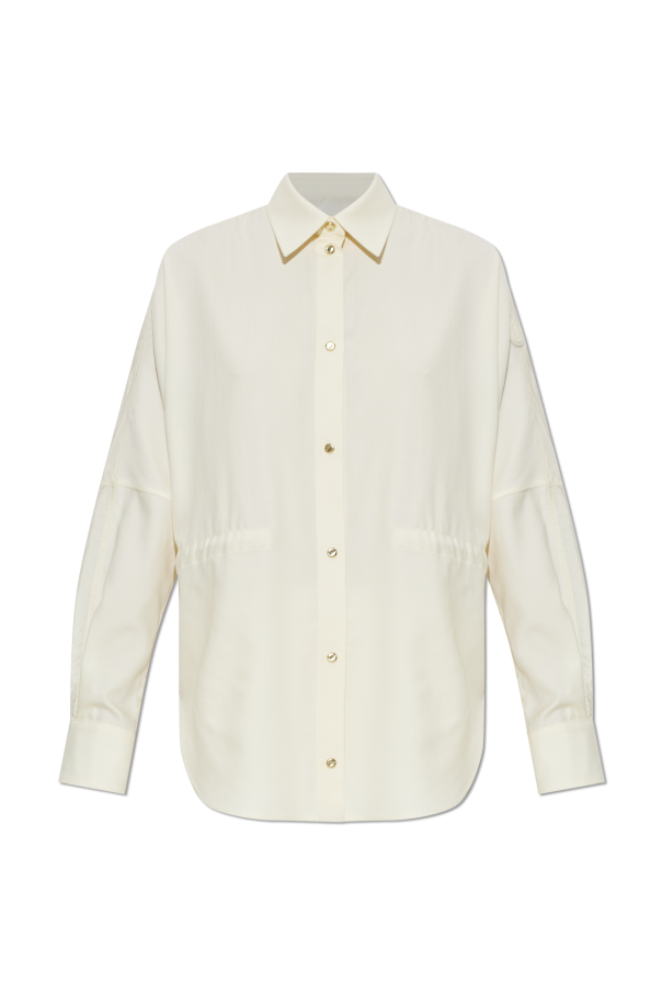 Shirt with drawstring waist od Moncler