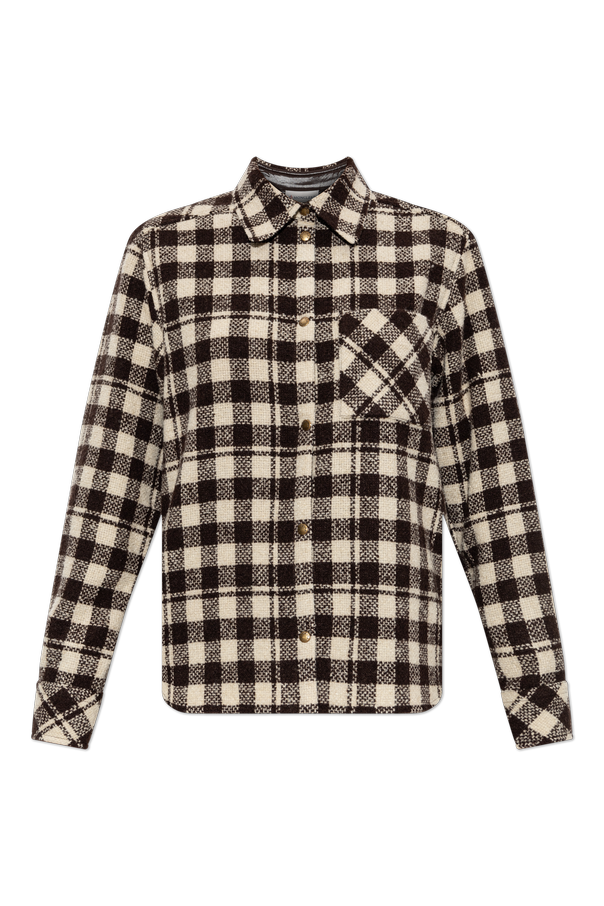 Moncler Checkered pattern shirt
