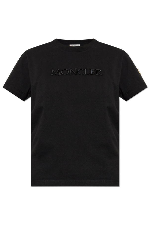 Embroidered logo T-shirt od Moncler
