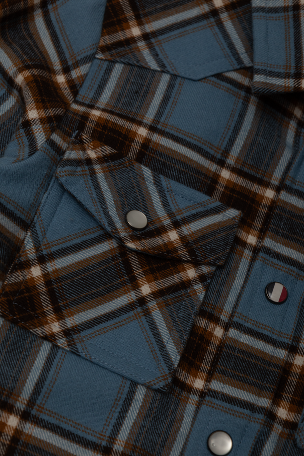 Moncler Enfant Checked shirt