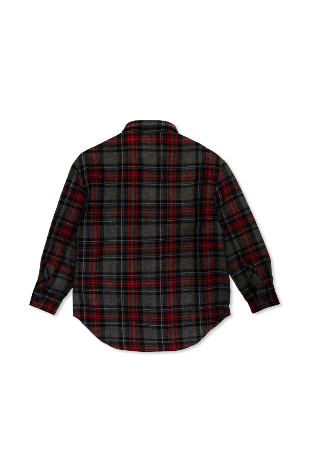 Dolce & Gabbana Kids Camisa de cuadros