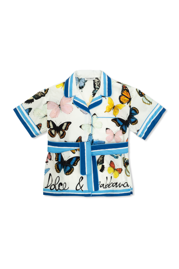 Shirt with belt, zdjęcie 1 Shirt with belt od Dolce & Gabbana Kids