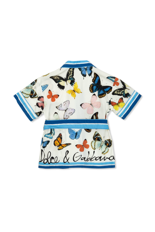 Dolce & Gabbana Kids Shirt with belt