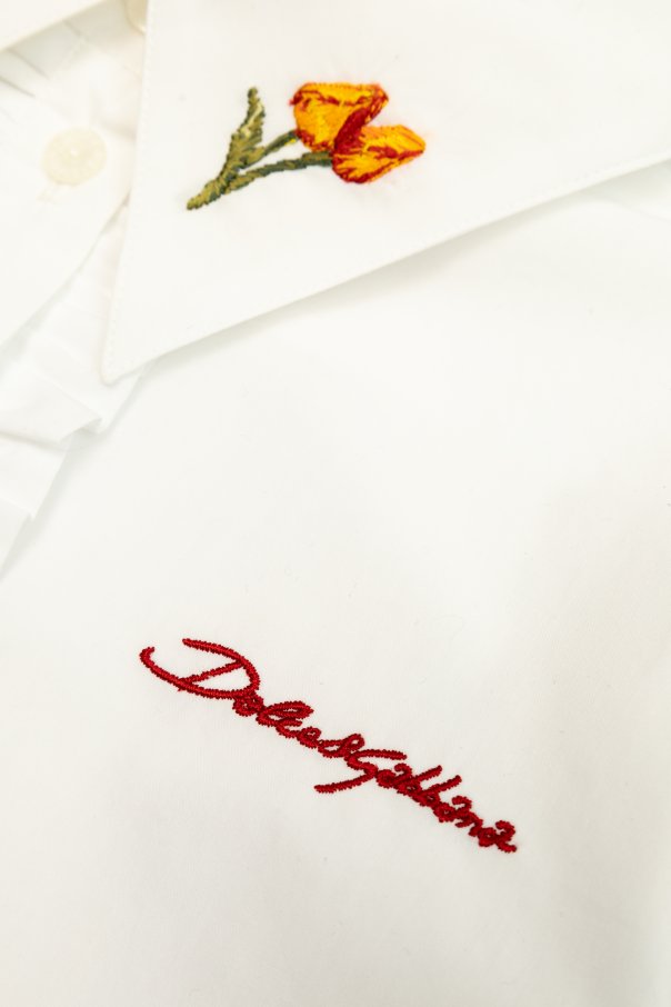 Dolce & Gabbana Kids Shirt with embroidery