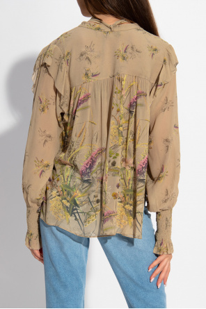 AllSaints ‘Lara’ patterned shirt