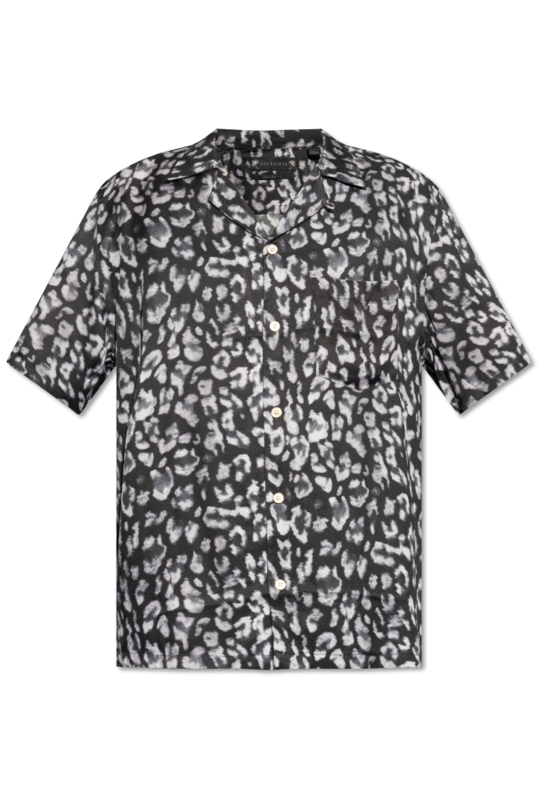 AllSaints Animal motif shirt 'Leopaz'