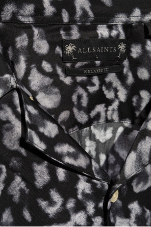 AllSaints Animal motif shirt 'Leopaz'