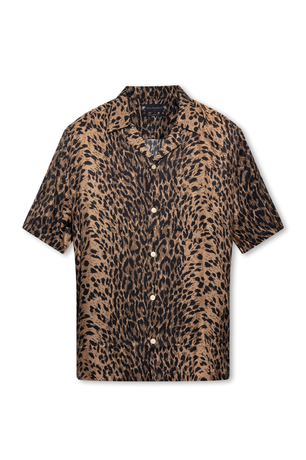 ‘Leoza’ shirt with animal motif od AllSaints