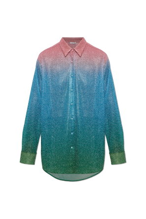 Shirt with lurex thread