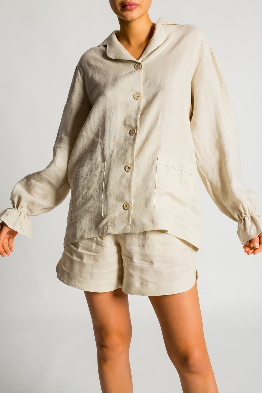 see by chloe cassidie leather ankle boots ‘Chloe’ linen shirt