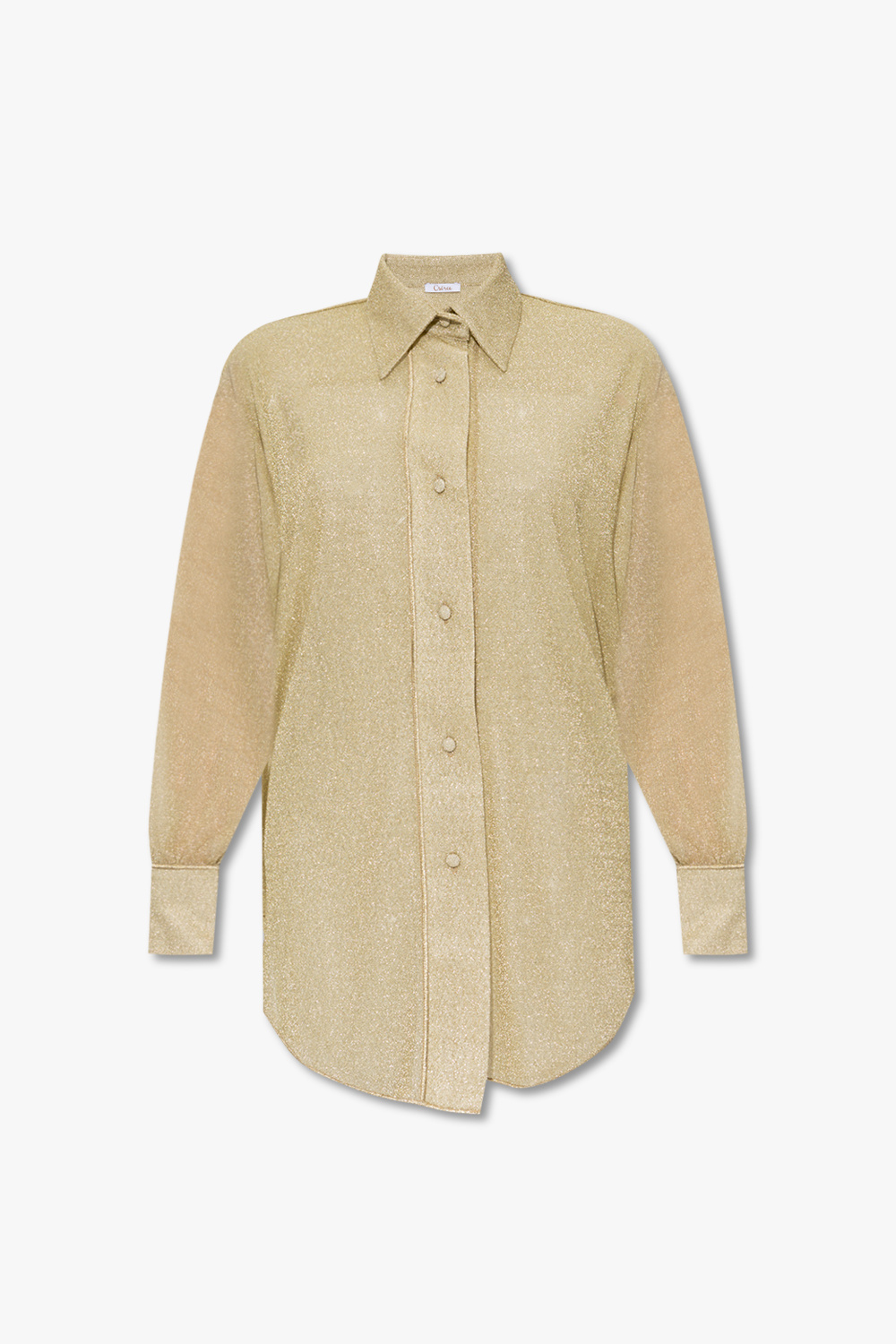 Oseree Shirt with lurex finish