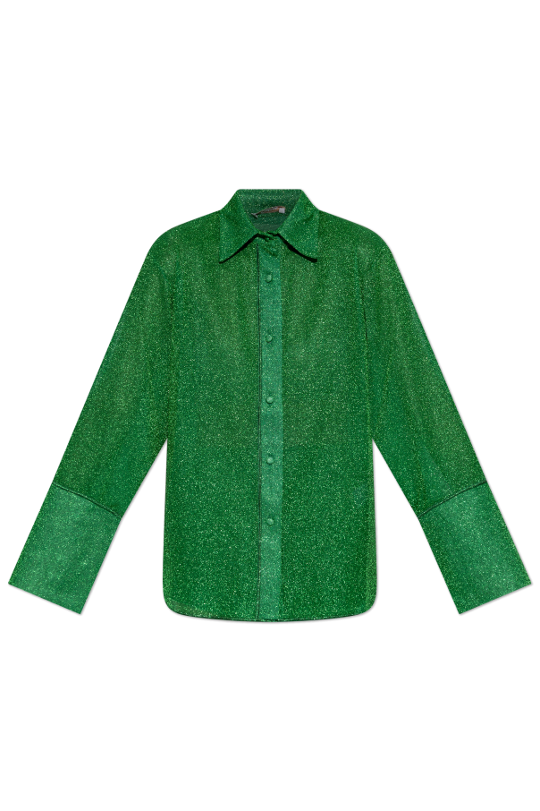 Oseree Shirt with Glitter Finish