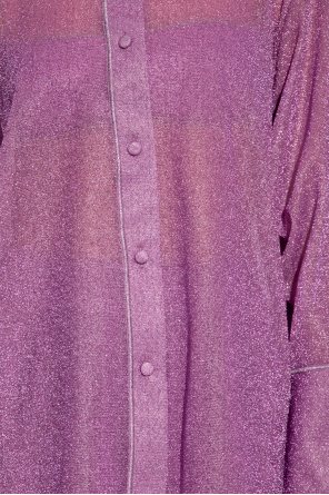 Oseree Shirt with lurex yarn