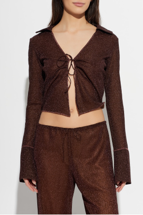 Oseree Koszula z lureksową nicią