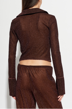 Oseree Koszula z lureksową nicią