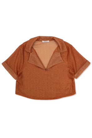 Top con hilo lurex