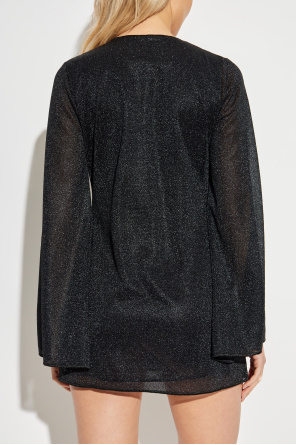 Oseree Vestido con hilo de lúrex